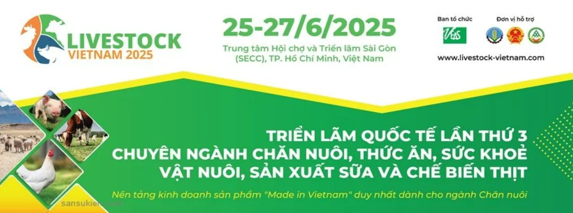 Triển lãm và Hội thảo quốc tế chuyên ngành chăn nuôi, thức ăn chăn nuôi